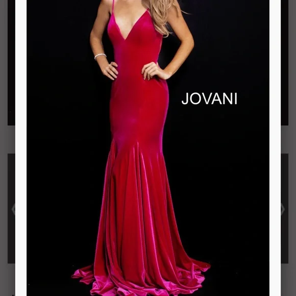 Jovani | Dresses | Burgundy Jovani Prom Dress 5790 | Poshmark